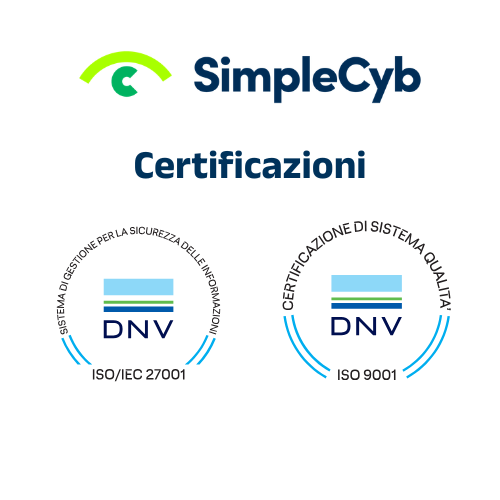 Certificazioni ISO/IEC 27001 e ISO 9001
